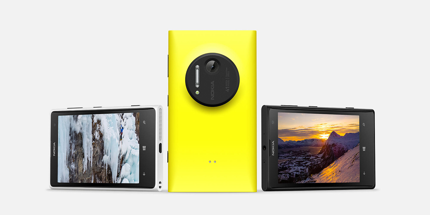 Nokia Lumia 1020.