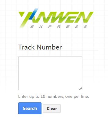 Отслеживание посылки на сайте Yanwen
