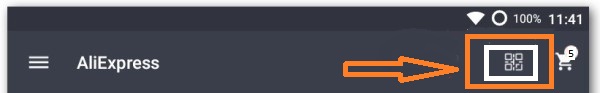 Как использовать QR штрих-код на Алиэкспресс для входа на сайт, в Личный кабинет и для получения дополнительной скидки на товар в мобильном приложении: наведите камеру на штрих код